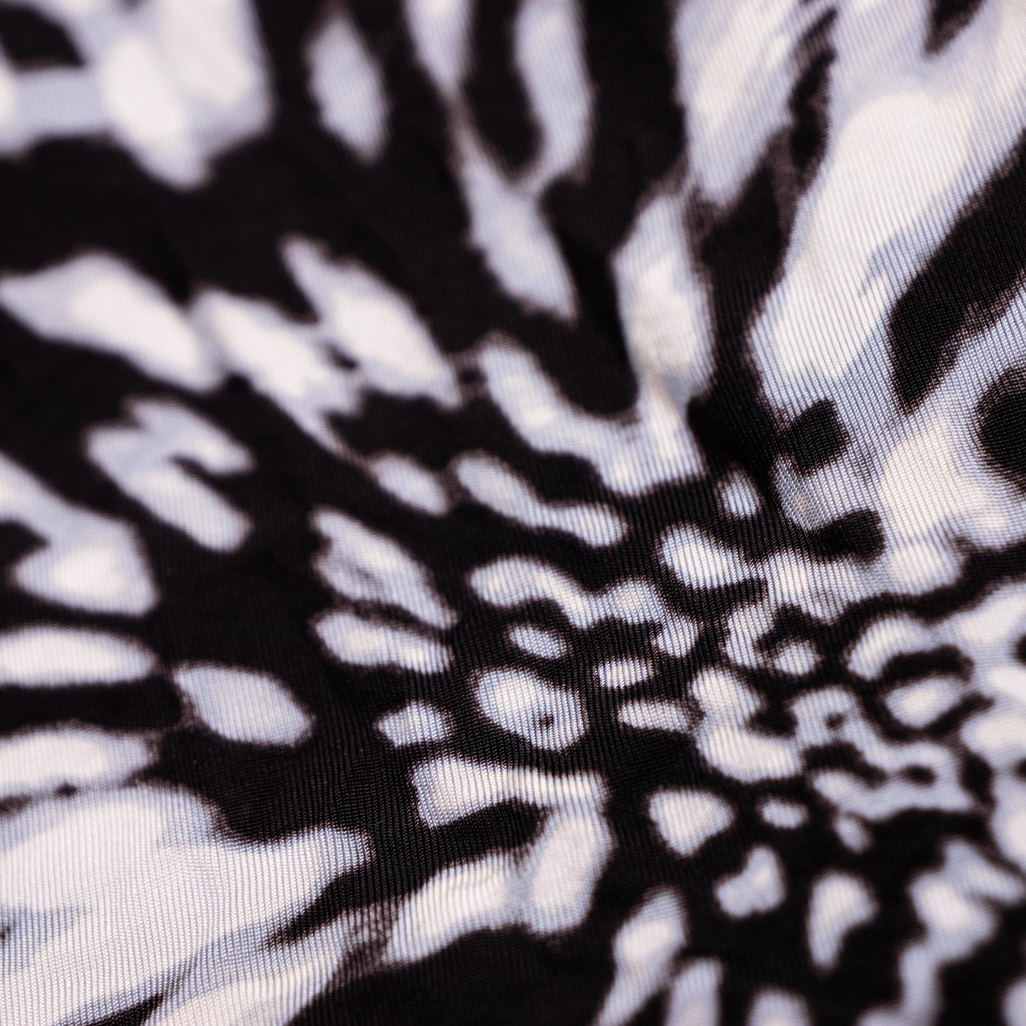 Archival JUST CAVALLI Early 2000s Animal Print Mesh Hybrid Dress - Size S (IT 44) - Made in Italy