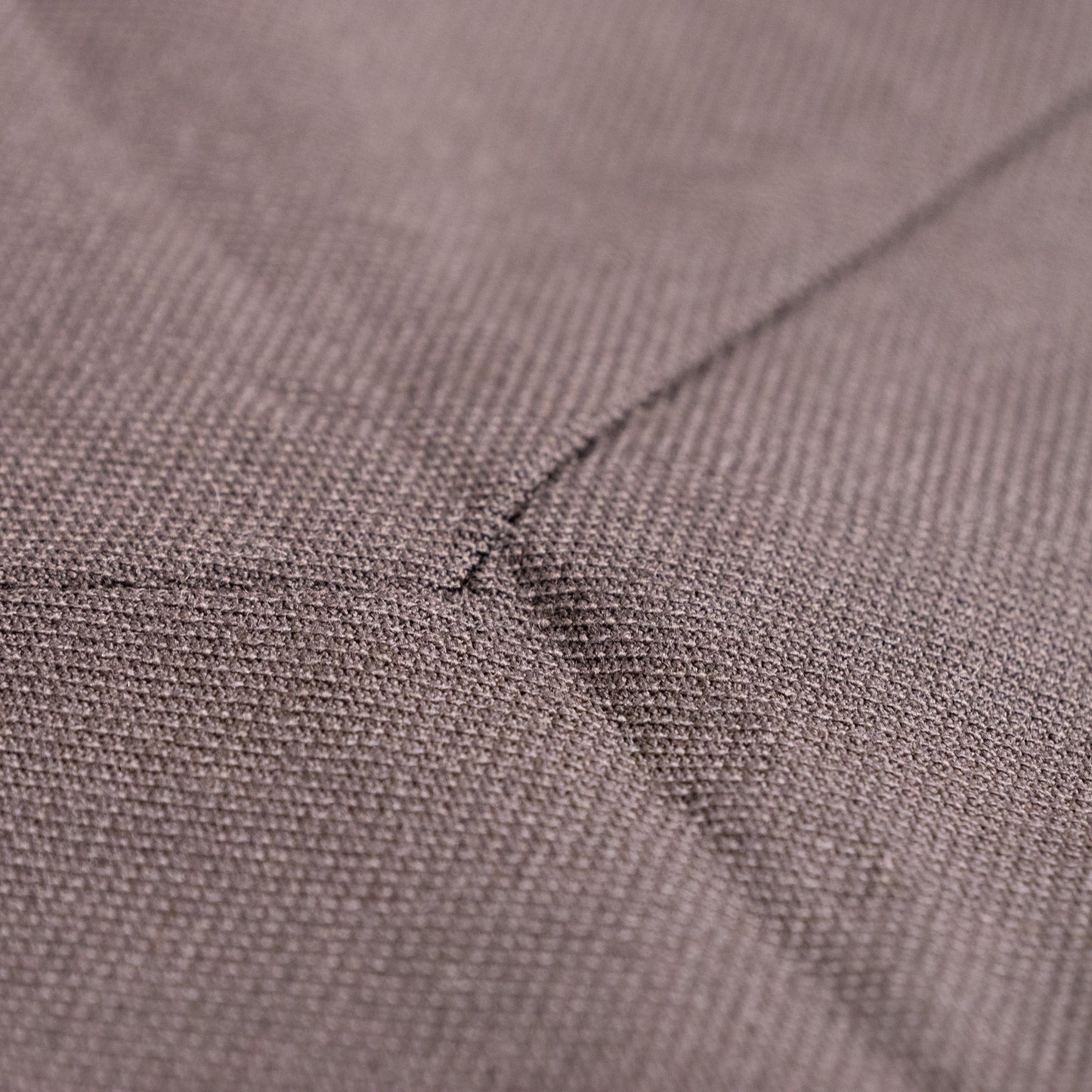 Archival Nina Ricci Sculptural Chevron-Yoke Virgin Wool & Silk-Lined Midi Skirt in Anthracite Melange, Peter Copping Era M