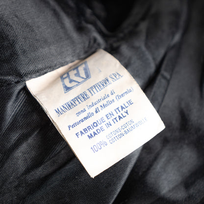 Archival VERSACE Jeans Couture Jacket Black Denim Gold Medusa Buttons 90s Collector Piece Cropped Runway Era Ittierre Italy Vintage Rare M
