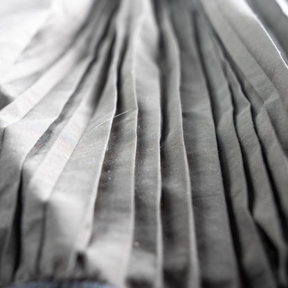Vintage Cop.Copine 90s Dress Gray Techwear Midi Waist 3 Archive French Designer Made in Portugal Mixed Media Avant Garde Large Fits Medium