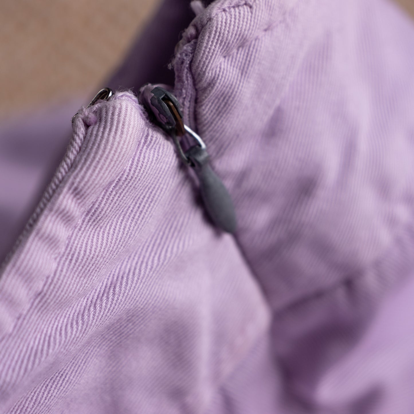 Vintage D&G Dolce Gabbana Mini Skirt Lavender Purple Y2K Preppy Coquette Bow Back 2000s Designer Pastel Skirt M L