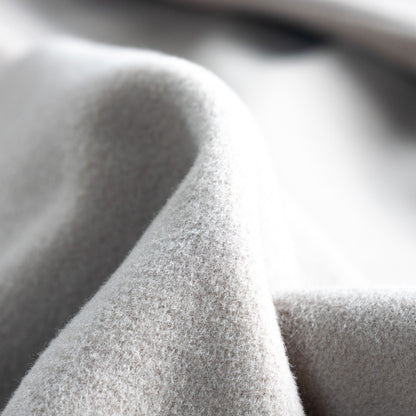 Archival GIANFRANCO FERRÉ late 1980s Architectural Shawl Collar Cocoon Coat - Rare Mainline Taupe Wool Masterpiece M XL