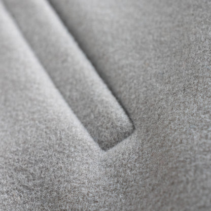Archival GIANFRANCO FERRÉ late 1980s Architectural Shawl Collar Cocoon Coat - Rare Mainline Taupe Wool Masterpiece M XL