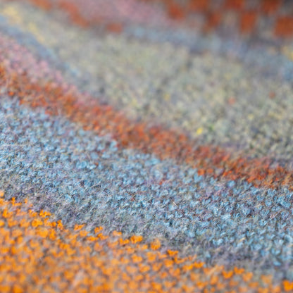 Archival MISSONI early 1990s Reversible Fiammato Wave Quilted Jacket - Rare Orange Label Mohair Blend Coat Size M L
