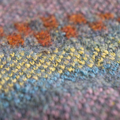 Archival MISSONI early 1990s Reversible Fiammato Wave Quilted Jacket - Rare Orange Label Mohair Blend Coat Size M L