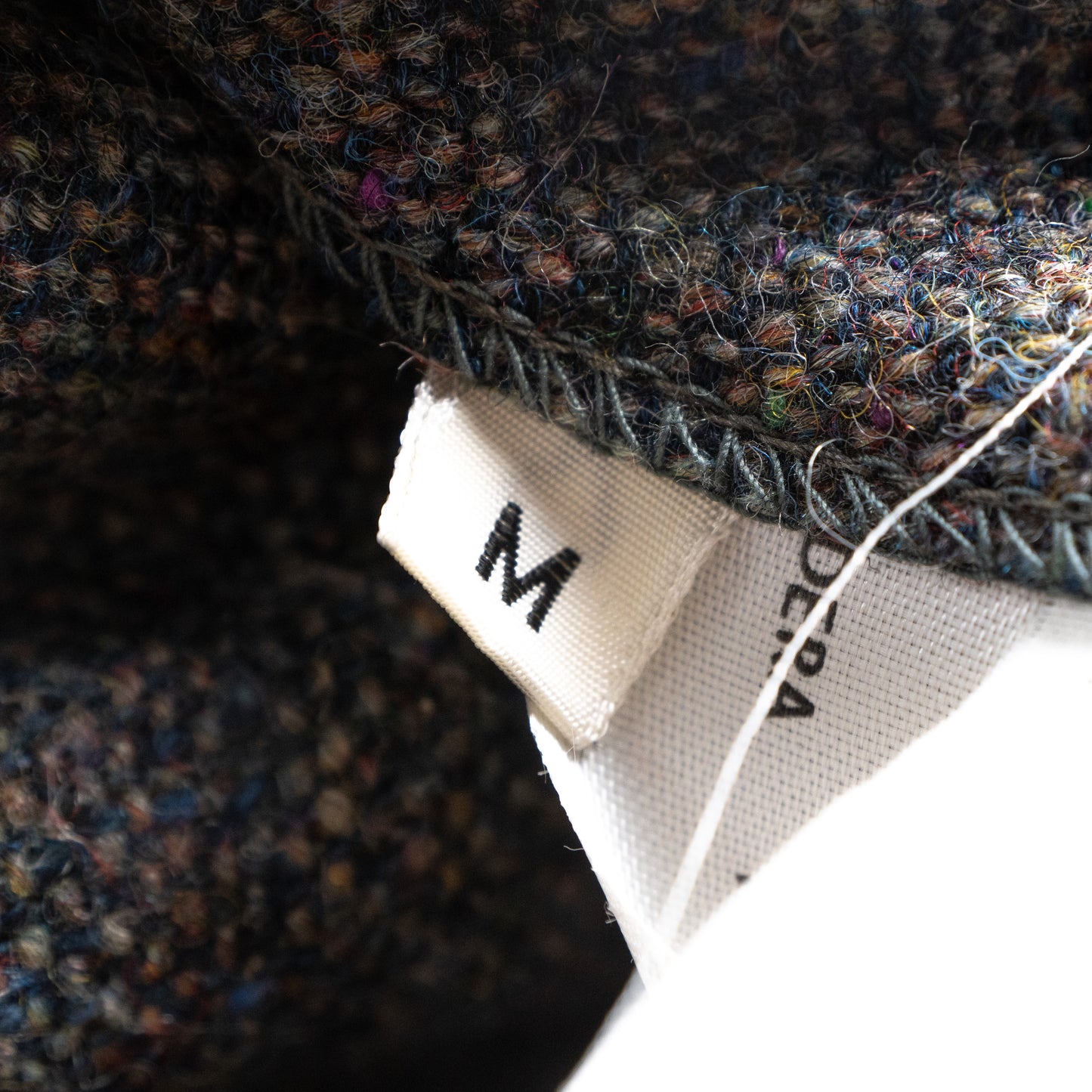 Archival MISSONI early 1990s Reversible Fiammato Wave Quilted Jacket - Rare Orange Label Mohair Blend Coat Size M L