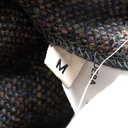 Archival MISSONI early 1990s Reversible Fiammato Wave Quilted Jacket - Rare Orange Label Mohair Blend Coat Size M L