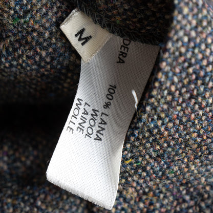 Archival MISSONI early 1990s Reversible Fiammato Wave Quilted Jacket - Rare Orange Label Mohair Blend Coat Size M L