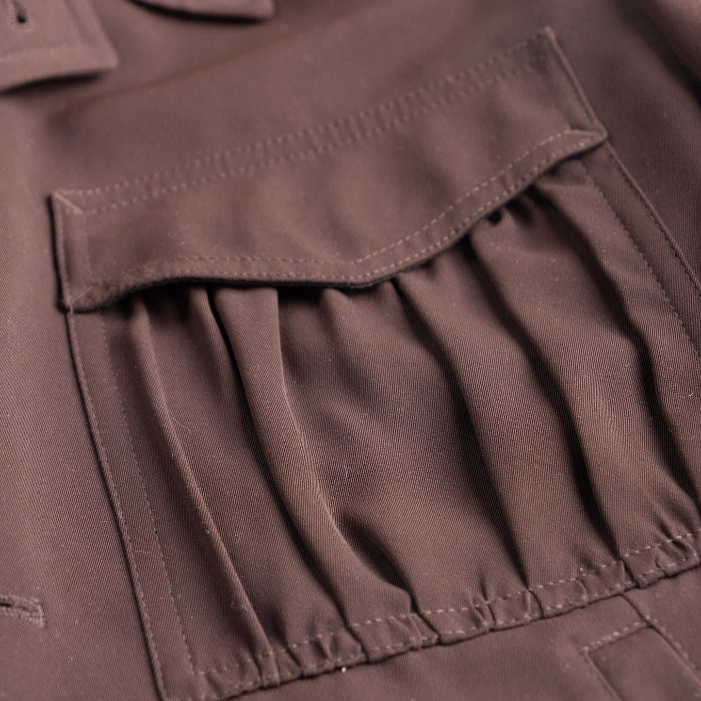 Archival Jean Paul Gaultier FW1999 "Classique" Smocked Safari Jacket - Rare Millennium Autome Hiver 1999/2000 Lining S M