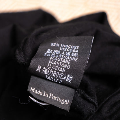 RARE Archival COP COPINE "Gridley" Top | French Avant-Garde Deconstructed Noir | 90s Minimalist Cyber Poetic | Collectors Condition Size S