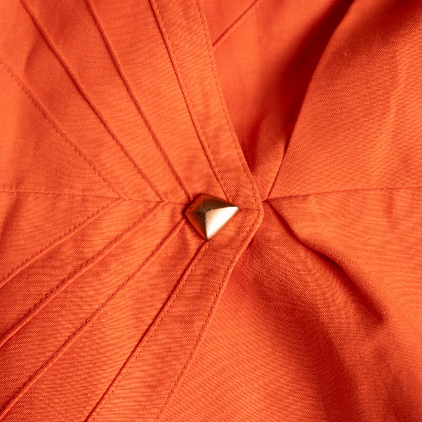 Archival Thierry Mugler ACTIV 3-Piece Skirt Suit 1992 Wasp Waist Pyramid Hardware Coral Linen Blend Corset Silhouette Time Srl Grails XS S