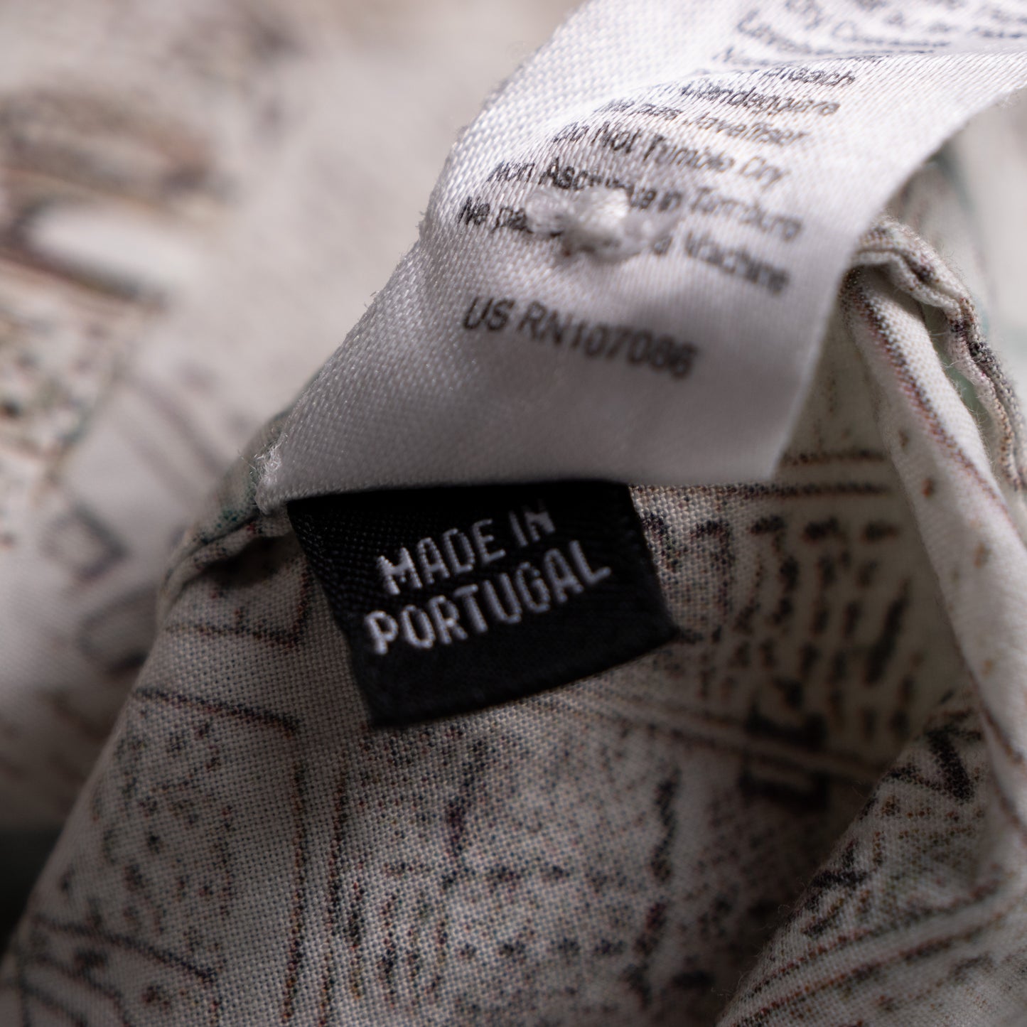 Archival Paul Smith Black Label London Map Print Blouse Italian Cloth NOS Vintage Cartography Designer Shirt UK 10 IT 42 Size M