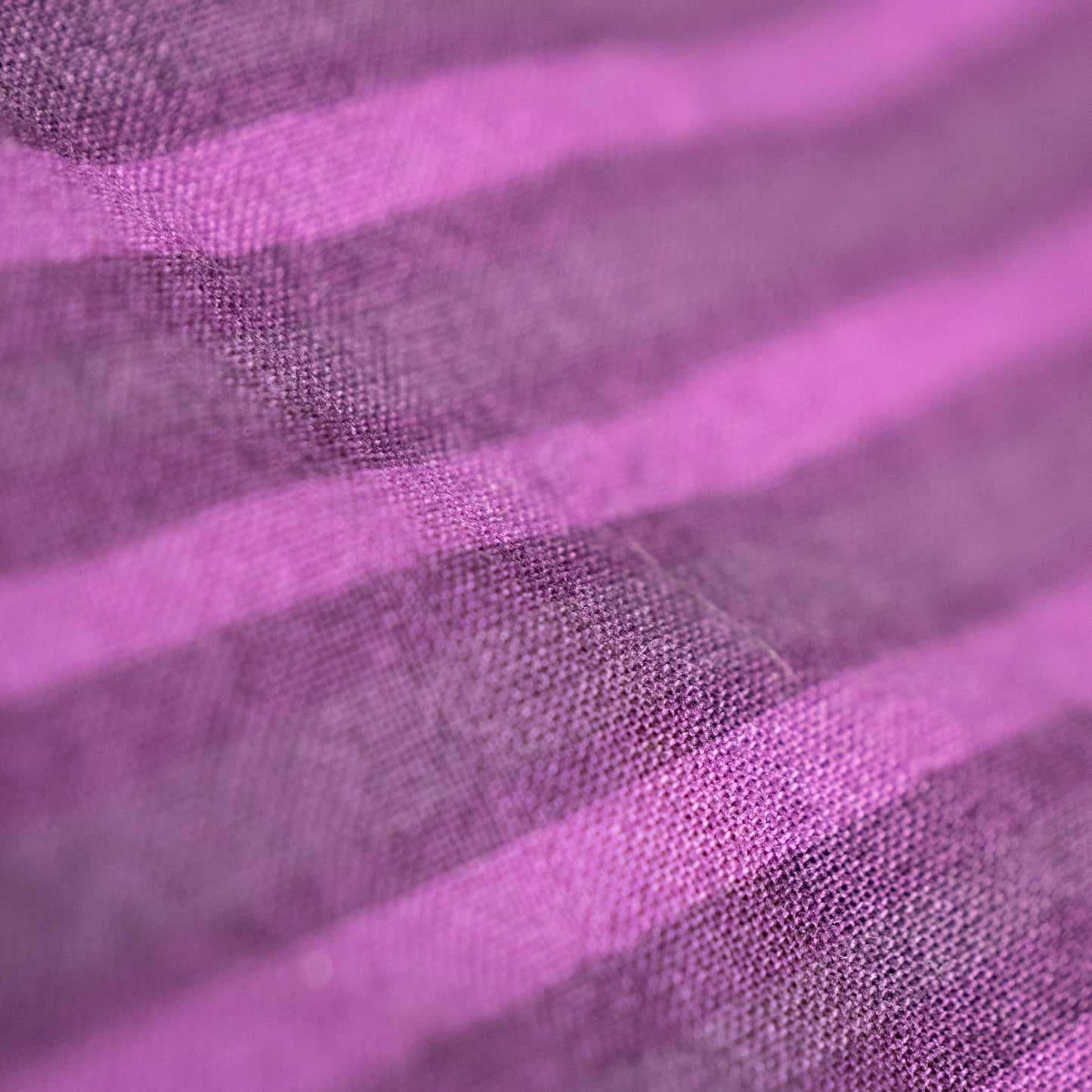 Archival Marimekko Ritva Falla Doubleface Cotton Striped Blouse Purple Y2K Minimalist Snap Button Unisex Oversized S M