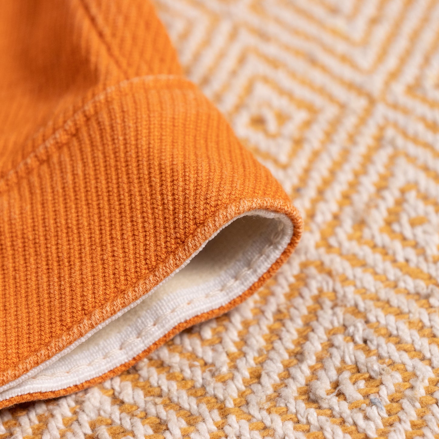 Archival GUCCI by Tom Ford 1999 Orange Ottoman Utility Mini Skirt - Atelier Sample IT 42 S