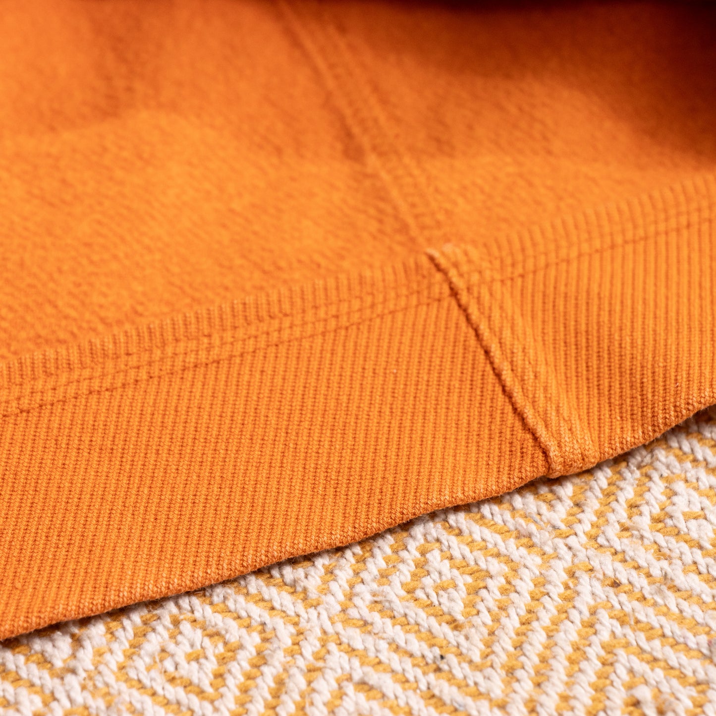 Archival GUCCI by Tom Ford 1999 Orange Ottoman Utility Mini Skirt - Atelier Sample IT 42 S