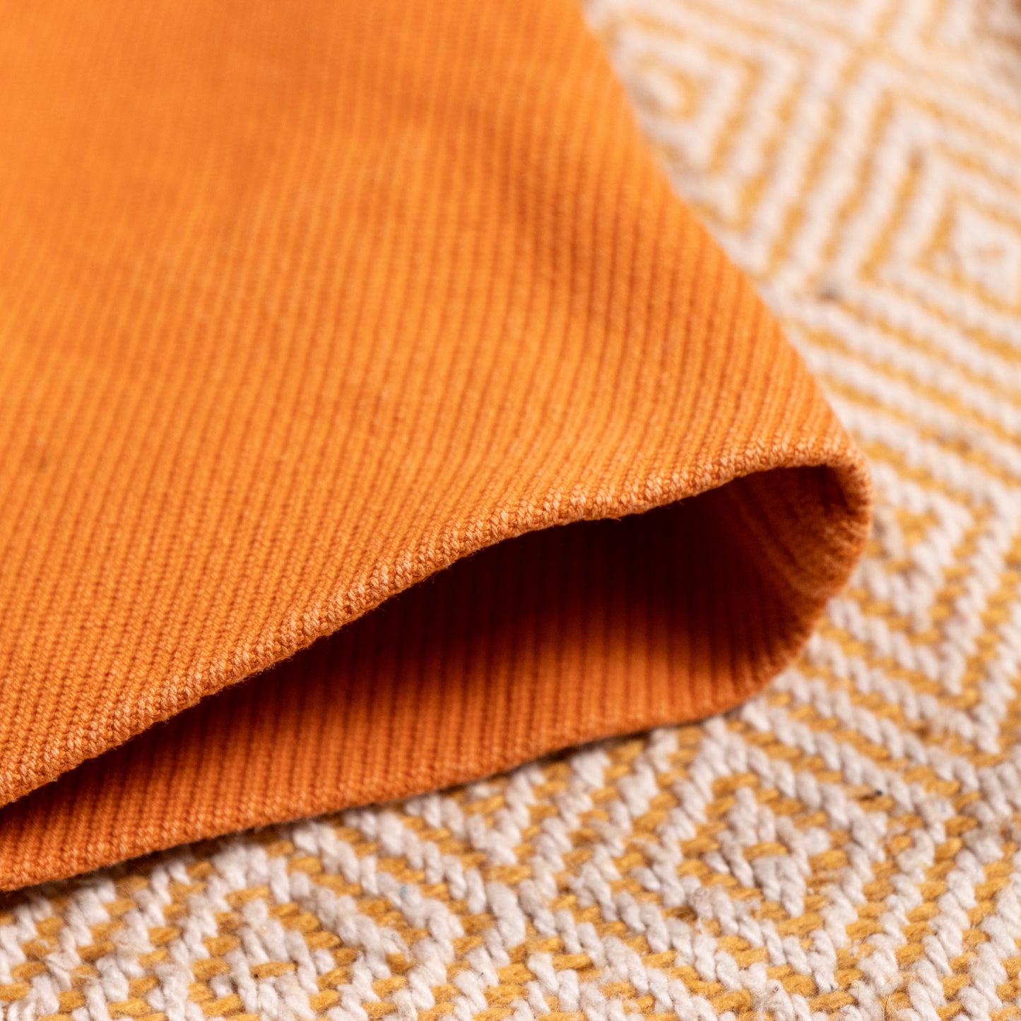 Archival GUCCI by Tom Ford 1999 Orange Ottoman Utility Mini Skirt - Atelier Sample IT 42 S