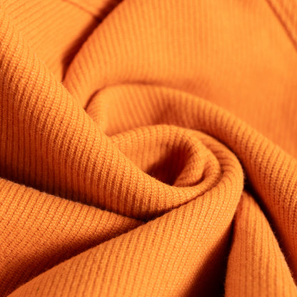 Archival GUCCI by Tom Ford 1999 Orange Ottoman Utility Mini Skirt - Atelier Sample IT 42 S
