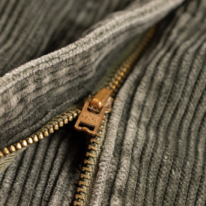 NOS Archival FENDI ROMA Olive Corduroy Trousers – Late 90s Silvia Venturini Fendi Era – Deadstock 100% Pure Cotton Rigid Wale – Size W28 29