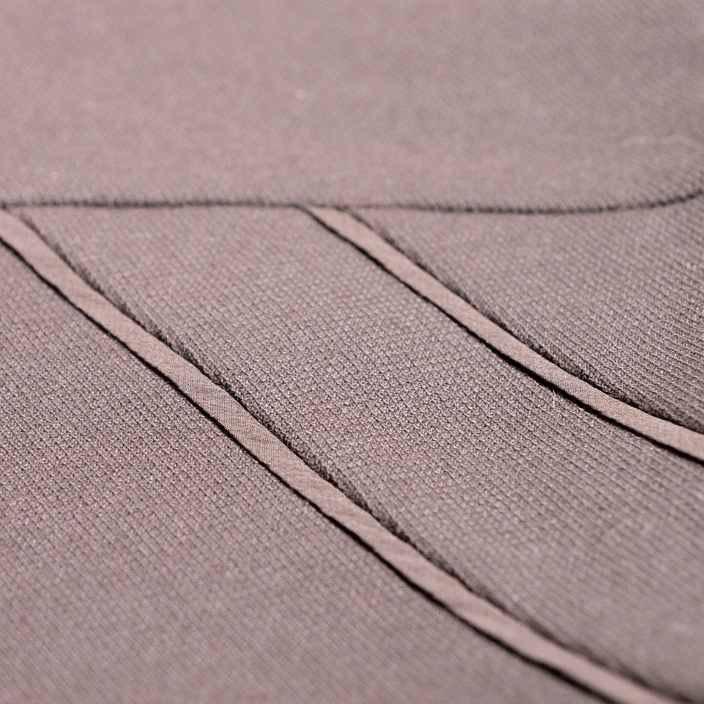 Archival Nina Ricci Sculptural Chevron-Yoke Virgin Wool & Silk-Lined Midi Skirt in Anthracite Melange, Peter Copping Era M