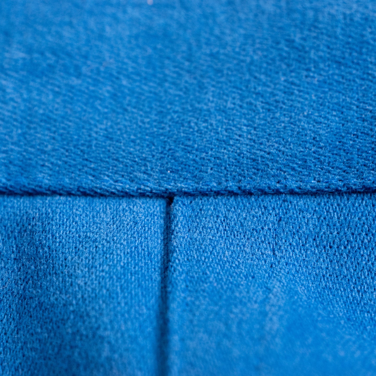Archival Thierry Mugler Activ Cobalt Blue Cotton Skirt High Waisted Wasp Waist Pencil Skirt NOS 90s TIME Srl Italy XS S