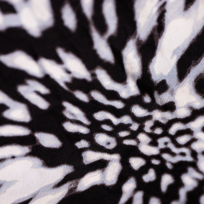 Archival JUST CAVALLI Early 2000s Animal Print Mesh Hybrid Dress - Size S (IT 44) - Made in Italy