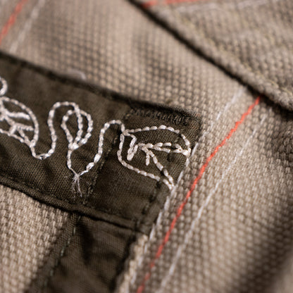 Archival Diesel "Trashure Island" Canvas Utility Wrap Mini Skirt – Circa 2003/2004