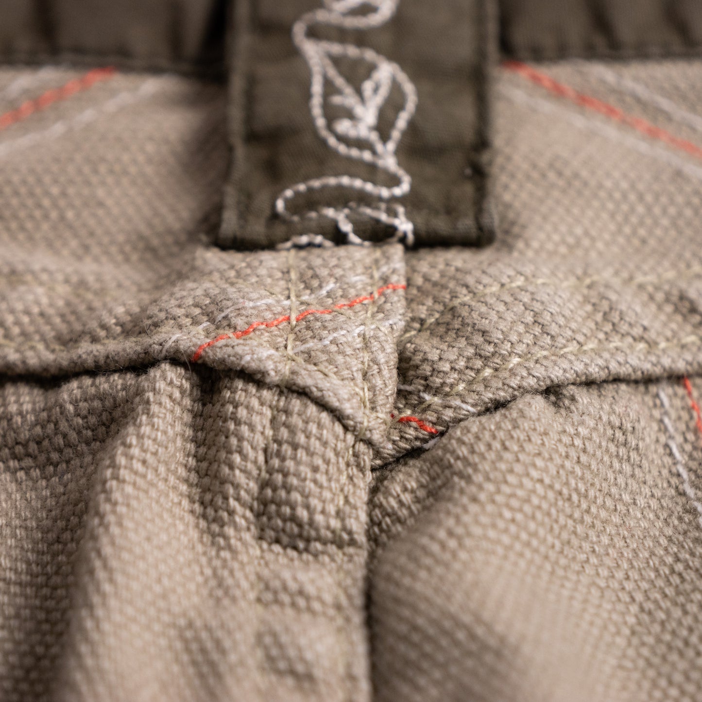 Archival Diesel "Trashure Island" Canvas Utility Wrap Mini Skirt – Circa 2003/2004