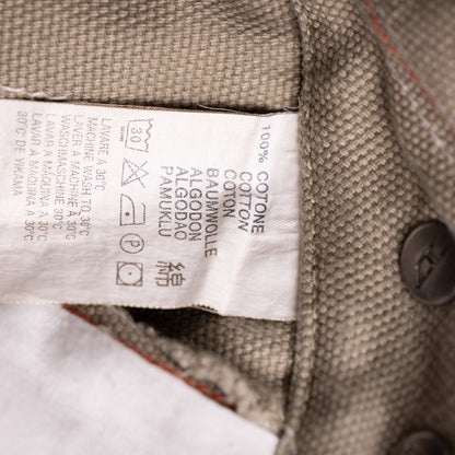 Archival Diesel "Trashure Island" Canvas Utility Wrap Mini Skirt – Circa 2003/2004