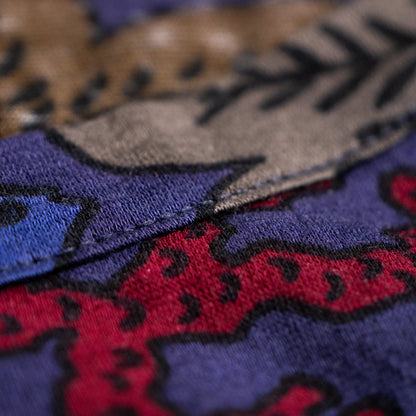 Archival Gucci "Marine Life" All-Over Print Tee – c. 1980s Aldo Gucci Era Boxy Shirt S L