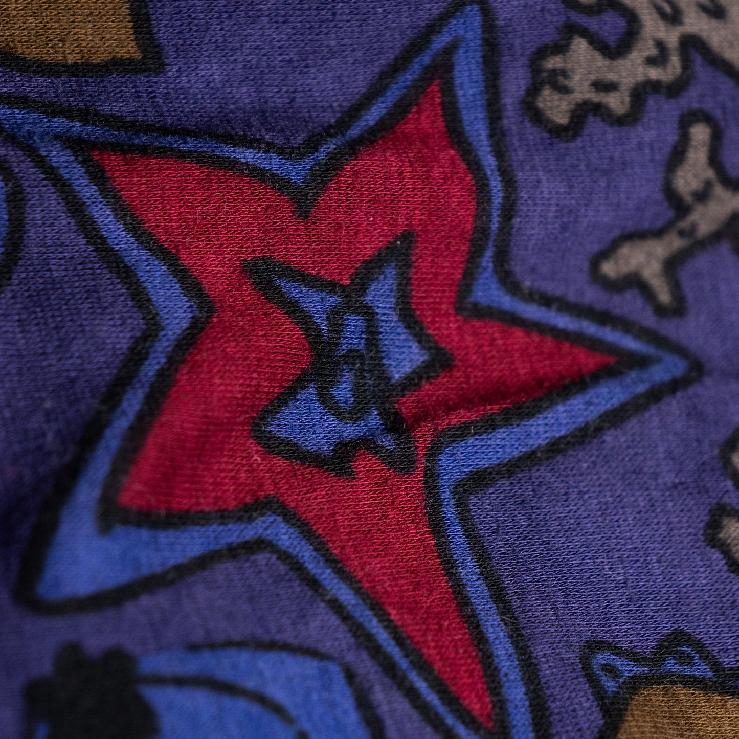 Archival Gucci "Marine Life" All-Over Print Tee – c. 1980s Aldo Gucci Era Boxy Shirt S L
