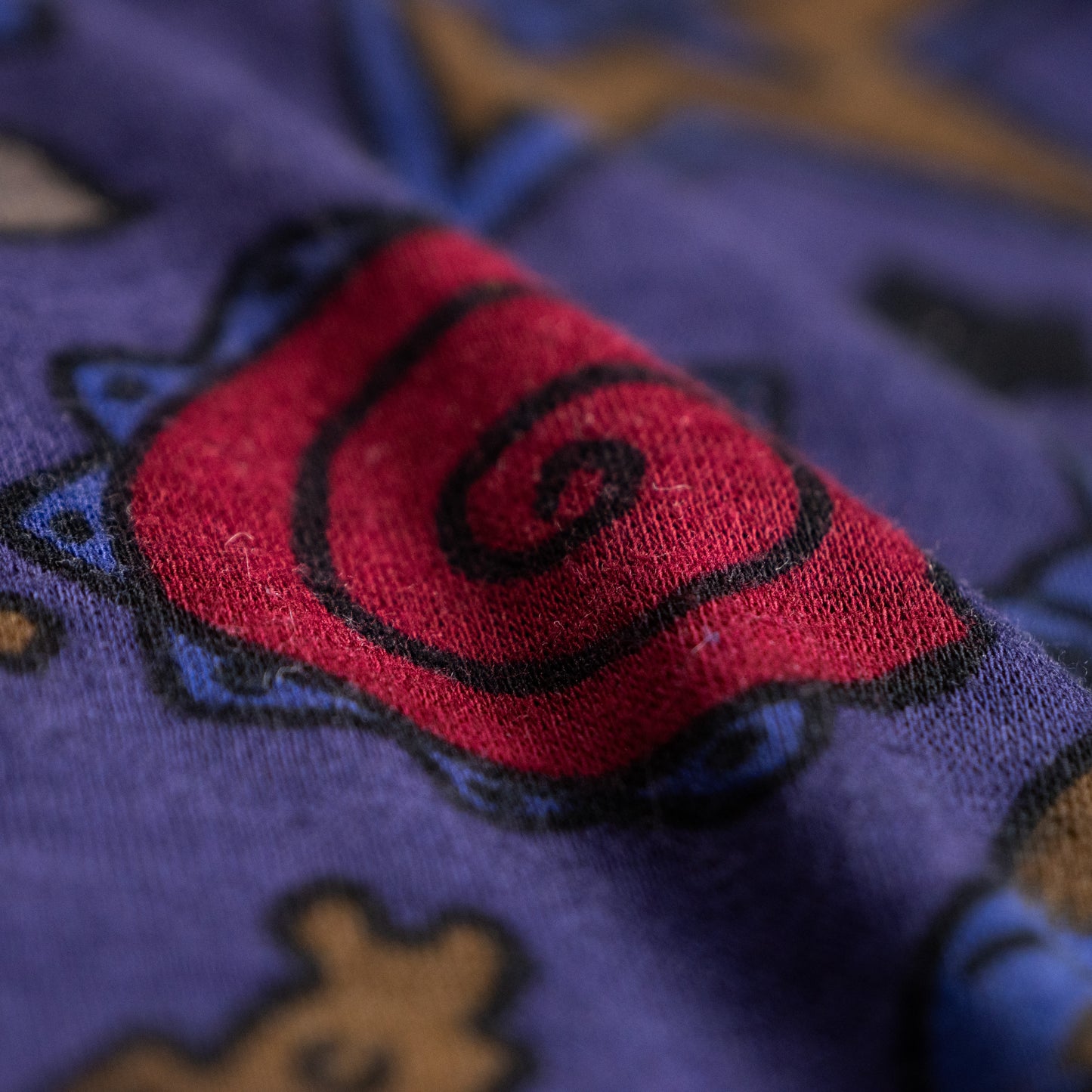 Archival Gucci "Marine Life" All-Over Print Tee – c. 1980s Aldo Gucci Era Boxy Shirt S L