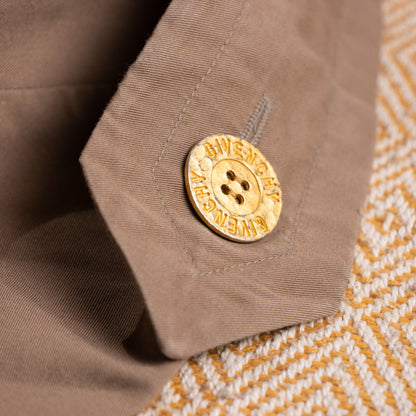 Archival Boutiques Givenchy Cotton Safari Trench Dress — 1980s Made in France NOS S