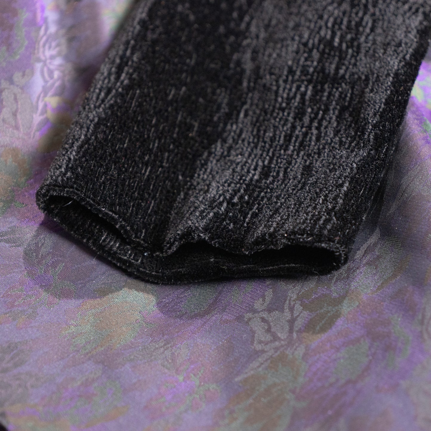 Archival KL by Karl Lagerfeld Silk Jacquard Dress — 1980s Made in W. Germany NOS M