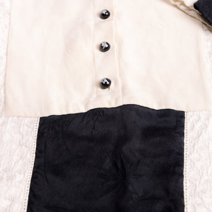 Archival Alexander McQueen Silk Piqué Runway Dress — FW 2014 Sarah Burton NOS S