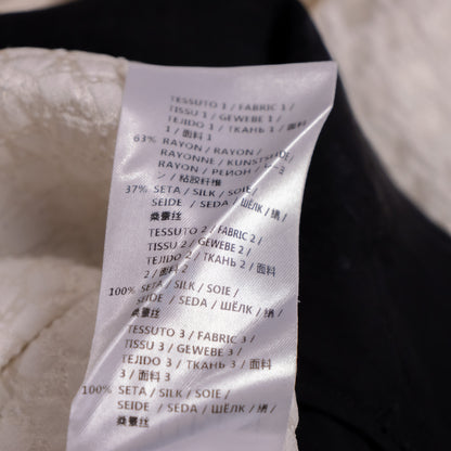 Archival Alexander McQueen Silk Piqué Runway Dress — FW 2014 Sarah Burton NOS S