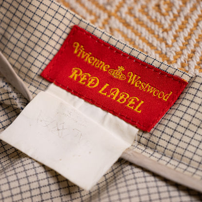 Archival Vivienne Westwood Red Label "Yin Yang" Asymmetric Wool Skirt Suit Set - NOS / Size S (IT 42)