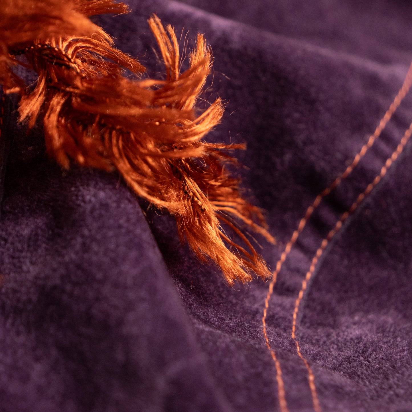 Archival Lolita Lempicka Faux Suede Shag Fringe Corset — FW 1993 Runway Era NOS XS S